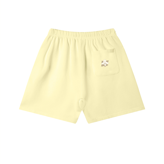 Orchid Washed Cotton Shorts