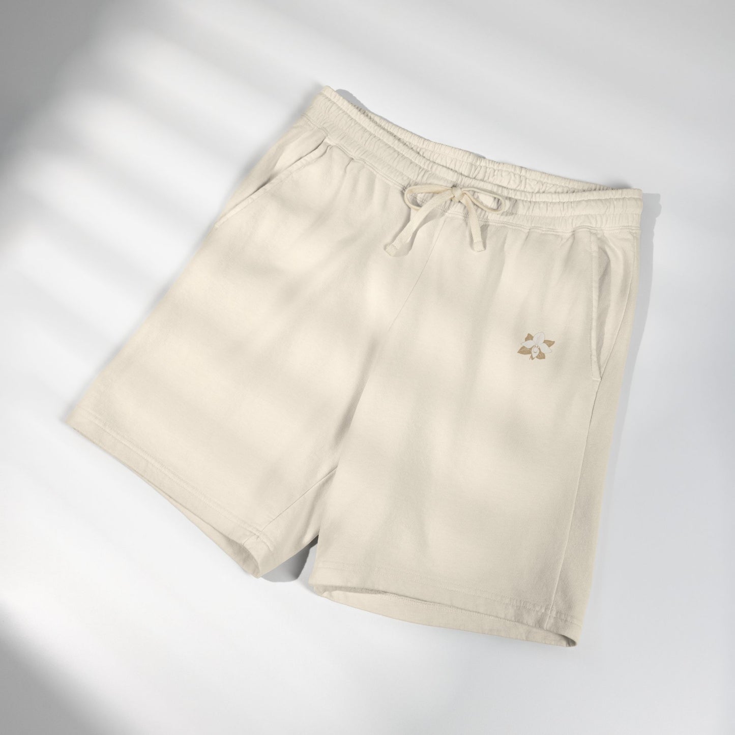 Orchid cotton shorts